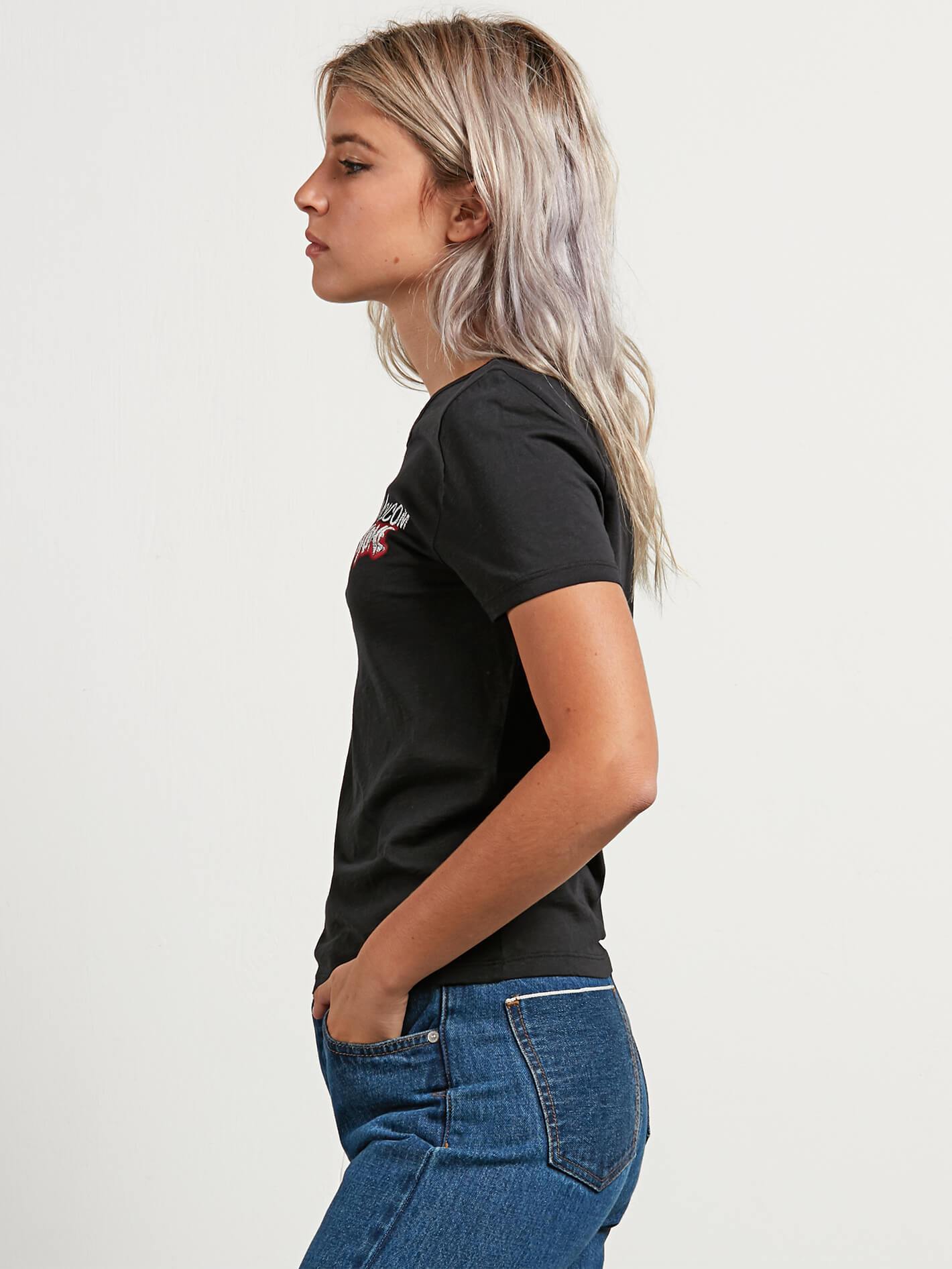 T-shirt Skullactic Wave - Black