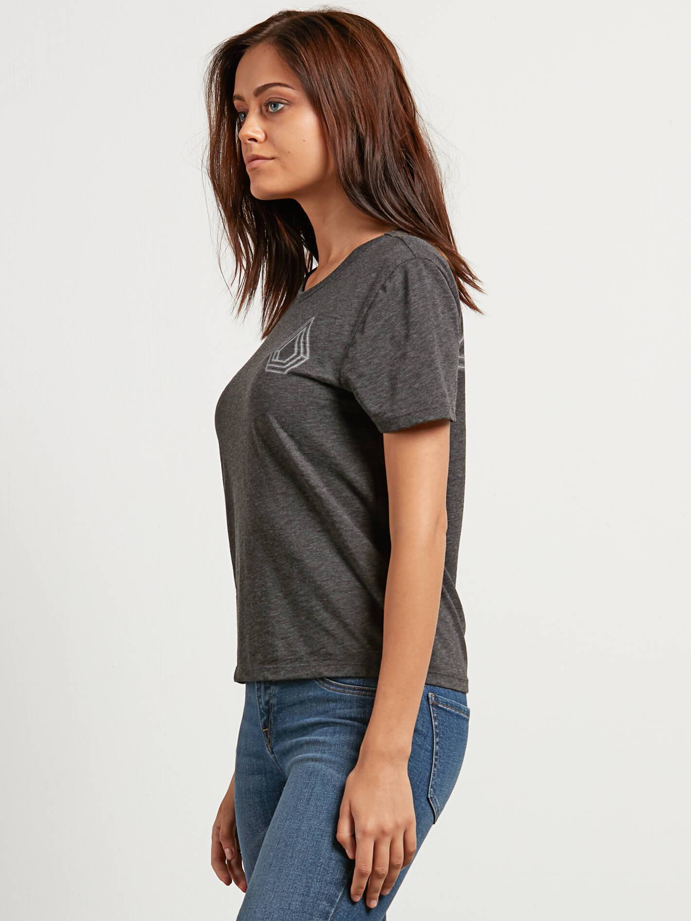 T-shirt Skullactic Wave - Charcoal