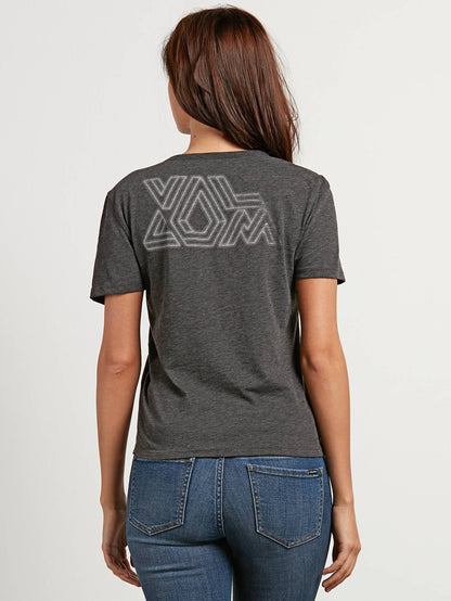 T-shirt Skullactic Wave - Charcoal