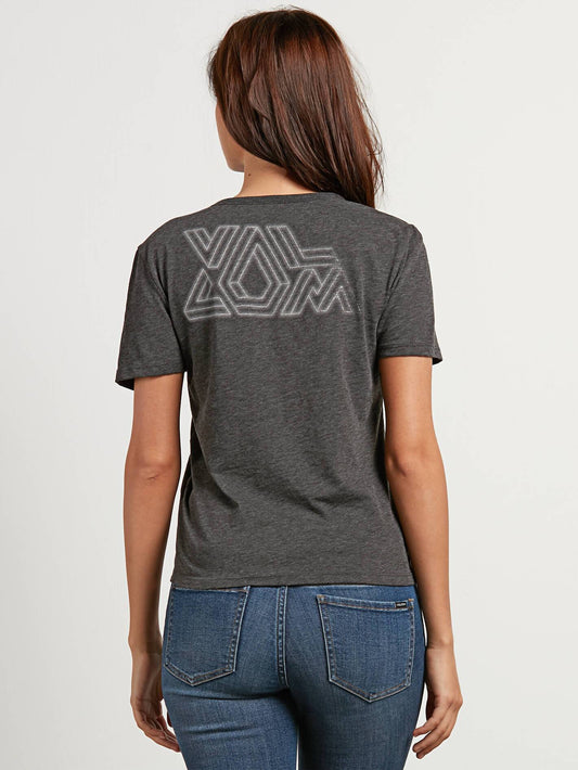T-shirt Skullactic Wave - Charcoal
