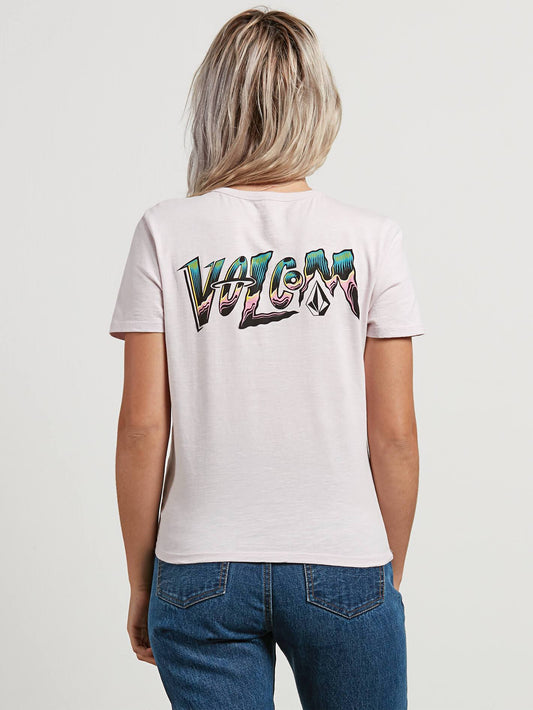 T-shirt Skullactic Wave - Light Purple