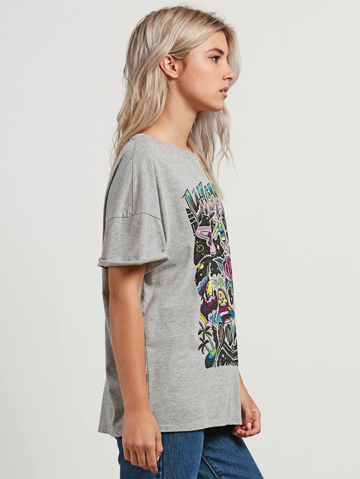 Stone Splif T-Shirt - Heather Grey