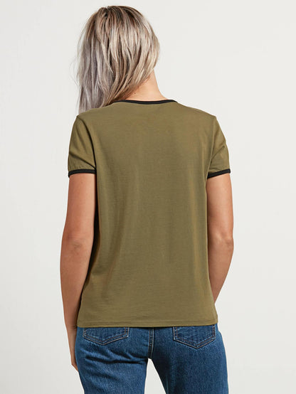 Keep Goin Ringer T-Shirt - Dark Camo