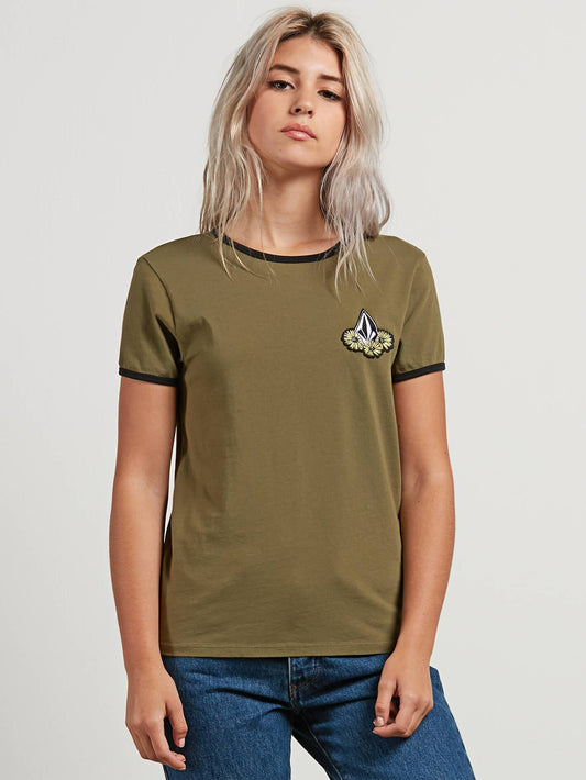 T-shirt Keep Goin Ringer - Dark Camo