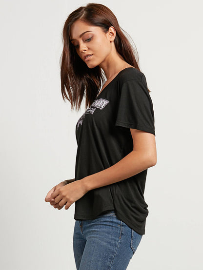 T-shirt Volneck - Black