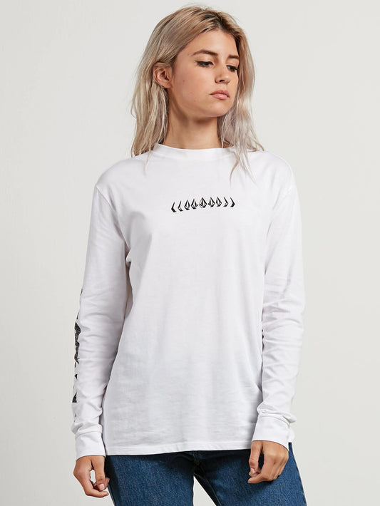 T-shirt Simply Stoned - White