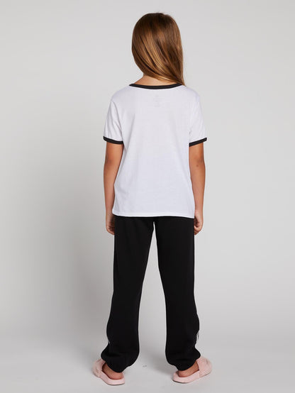 Big Girls Hey Slims T-shirt - White