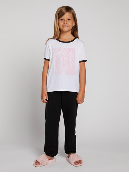 Big Girls Hey Slims T-shirt - White