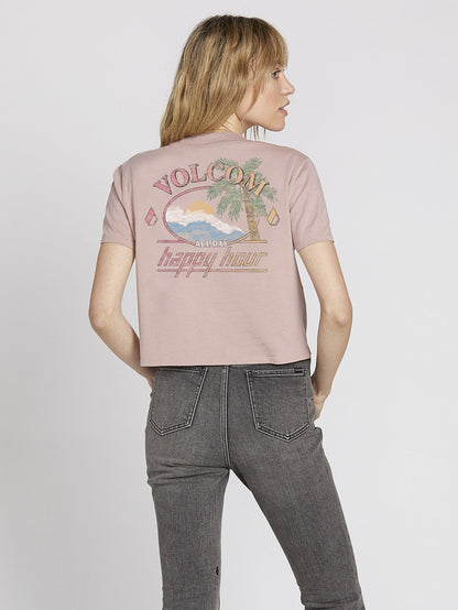 Made From Stoke T-Shirt – Verblasstes Mauve