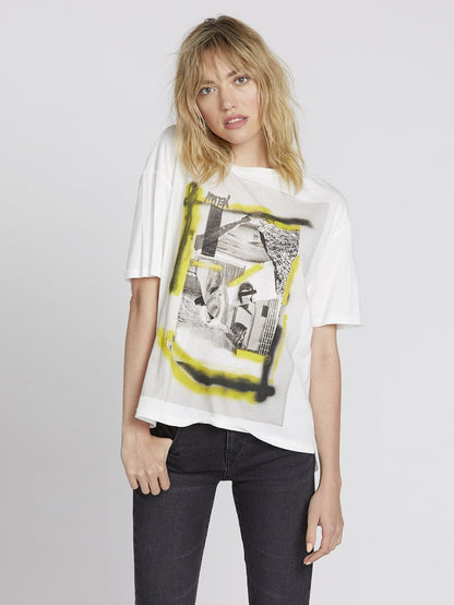 T-shirt Rollvndo - Star White
