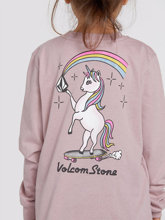 Made From Stoke T-Shirt – Verblasstes Mauve