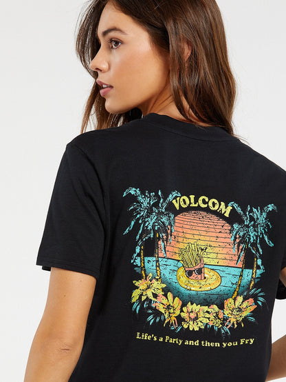 T-shirt Lock It Up - BLACK