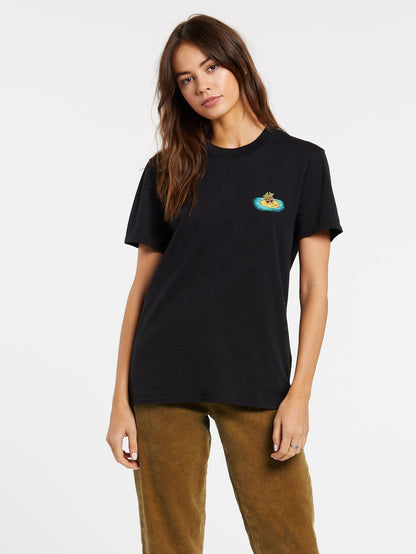 T-shirt Lock It Up - BLACK