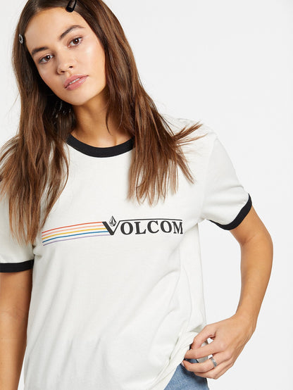 T-shirt Truly Ringer - MIST