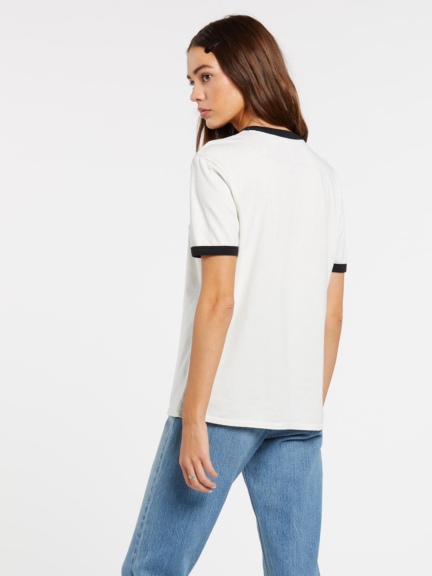 T-shirt Truly Ringer - MIST
