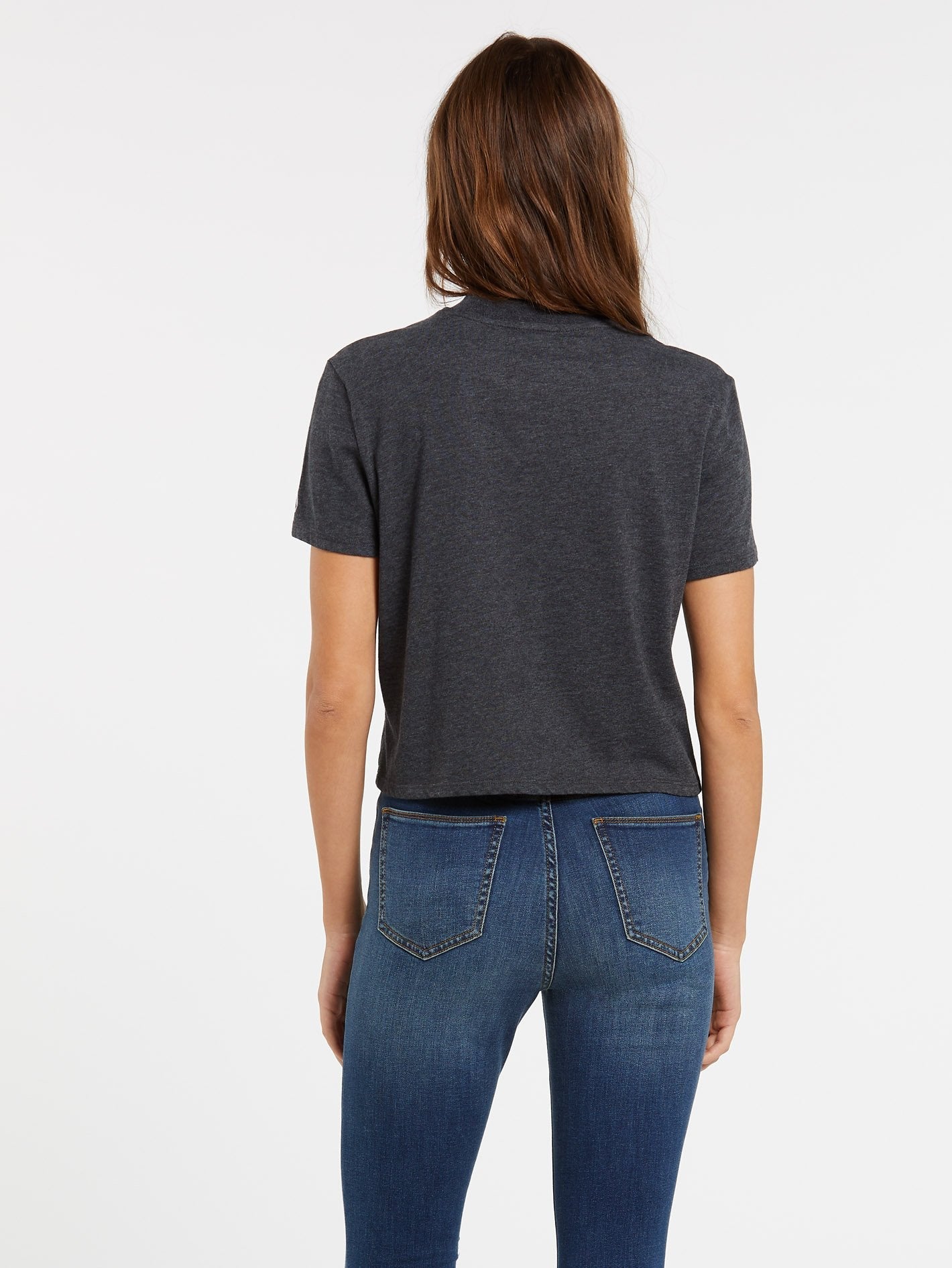 T-shirt Pocket Stone - HEATHER BLACK