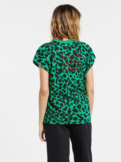 T-shirt Greenfuzz - SCAROMATIC GREEN