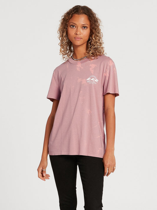 T-Shirt Lock It Up - FADED MAUVE