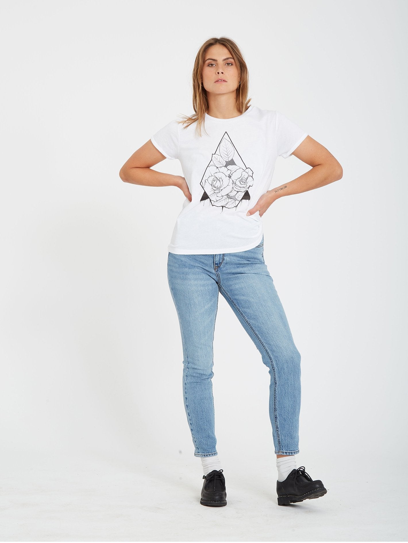T-Shirt Radical Daze - WHITE