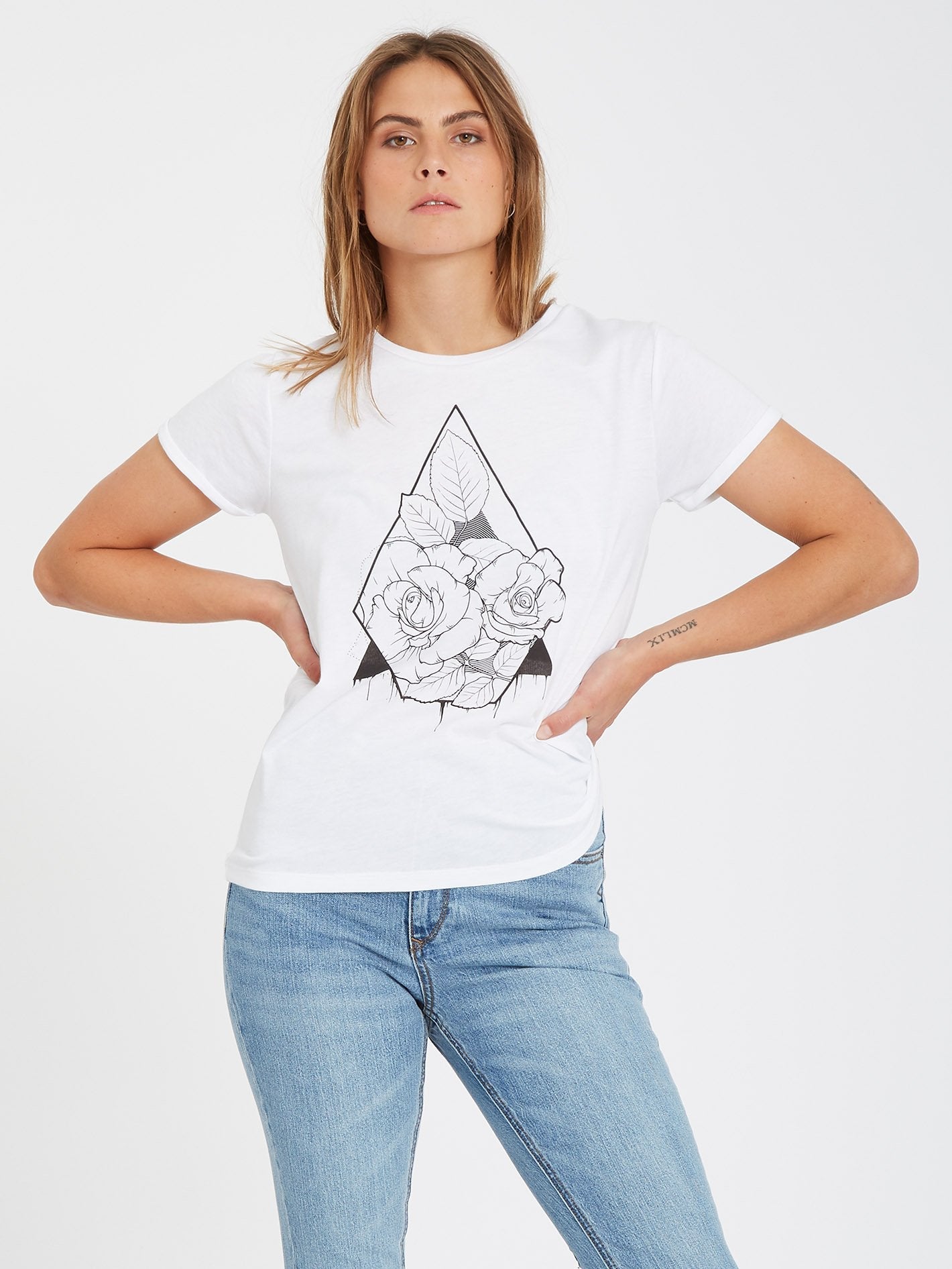 T-Shirt Radical Daze - WHITE