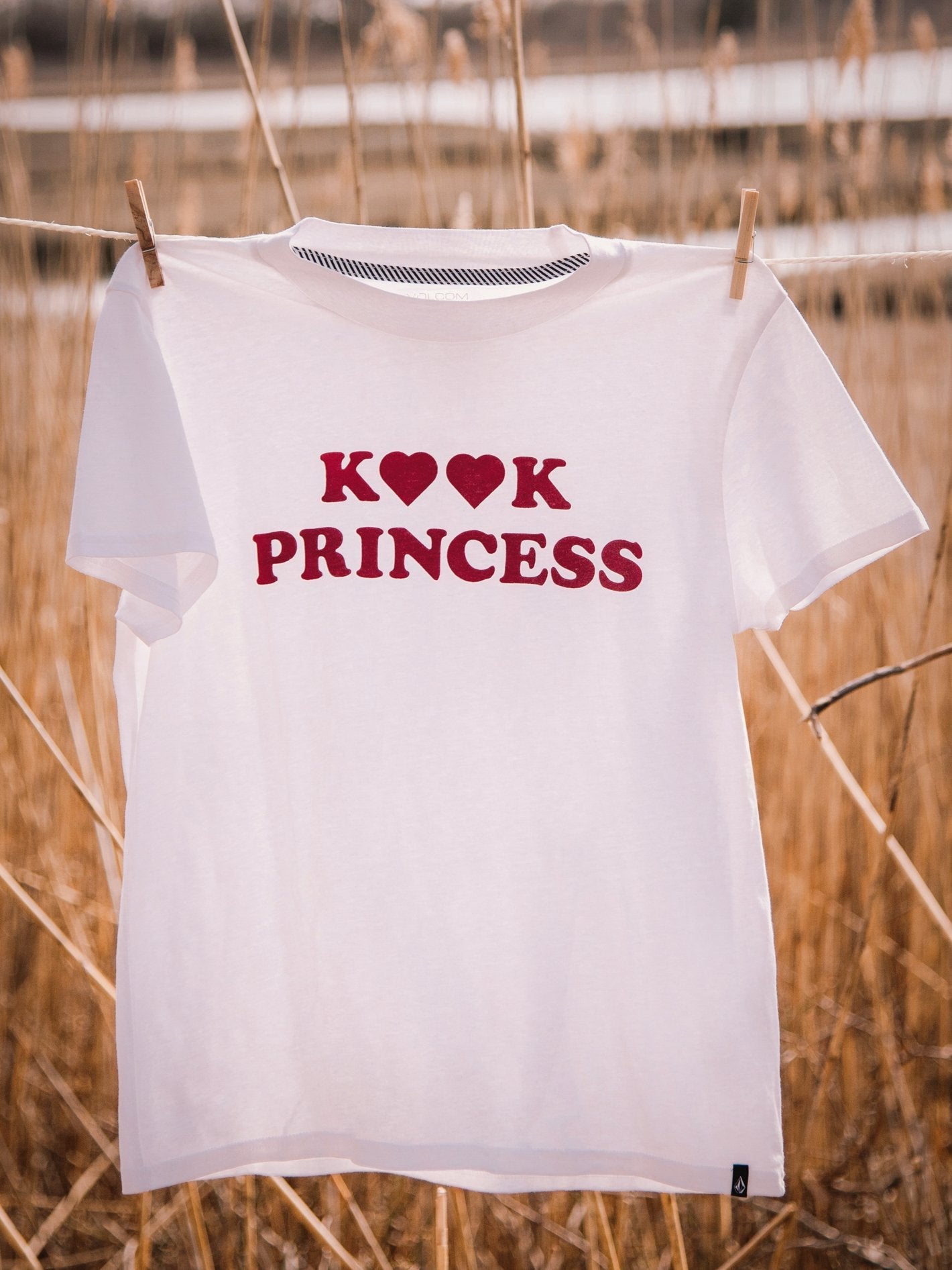 OBX Kook BF Tee- White