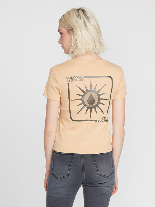 T-shirt Have A Clue - HAZELNUT
