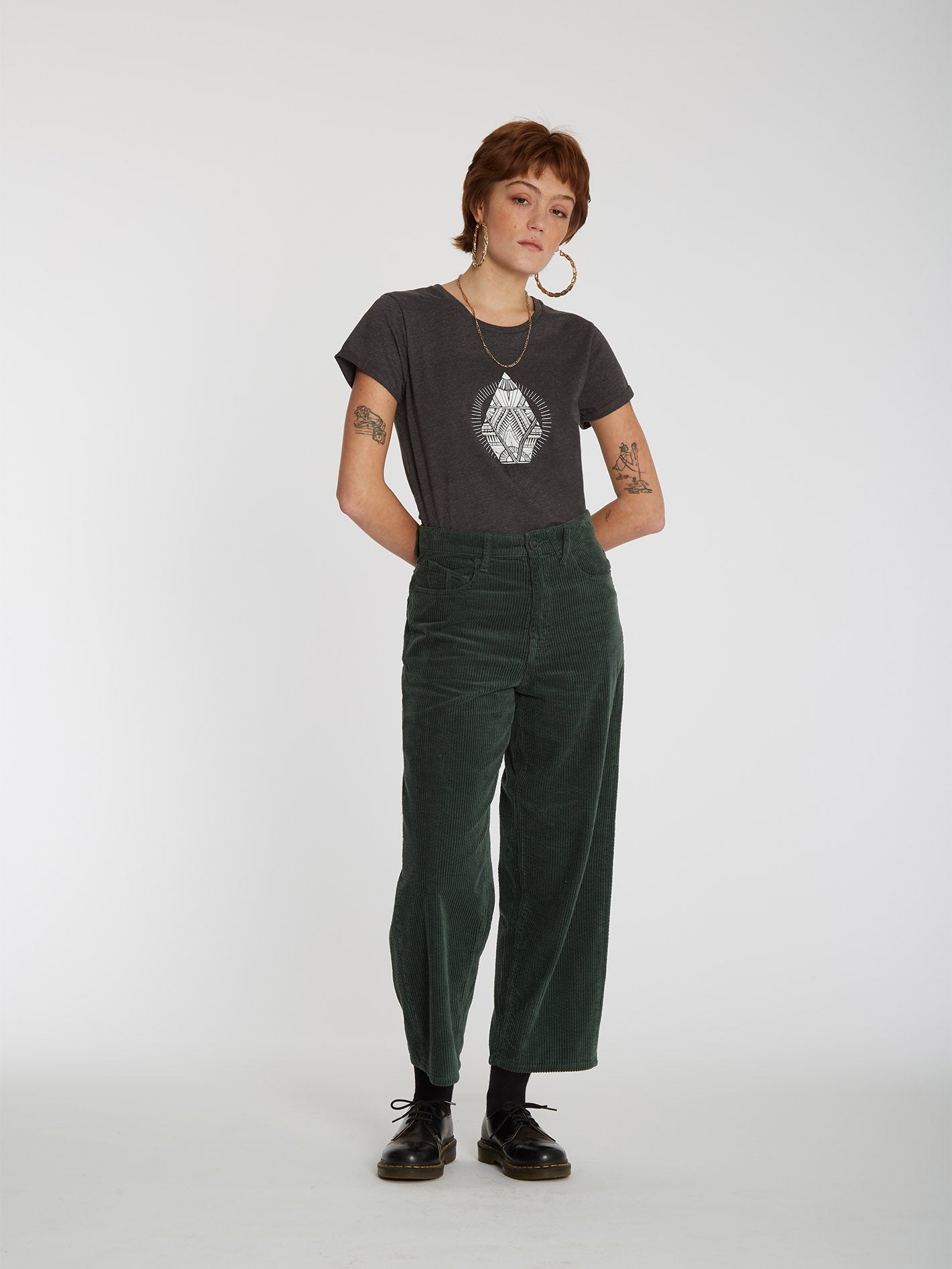 T-shirt Radical Daze - CHARCOAL
