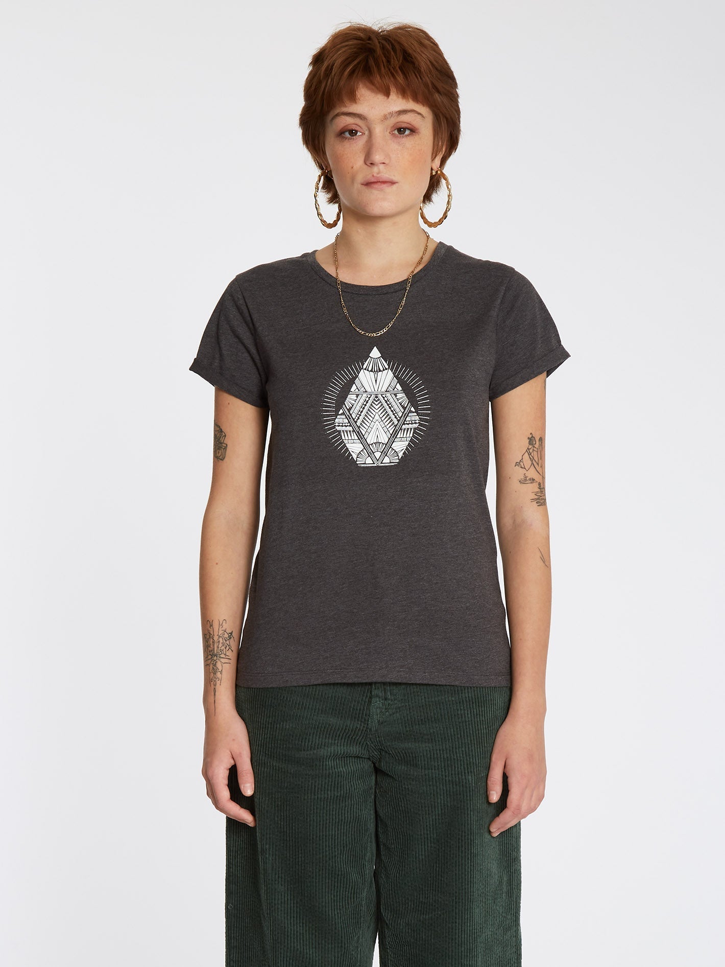 T-shirt Radical Daze - CHARCOAL