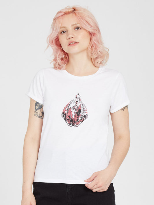 T-shirt Radical Daze - WHITE
