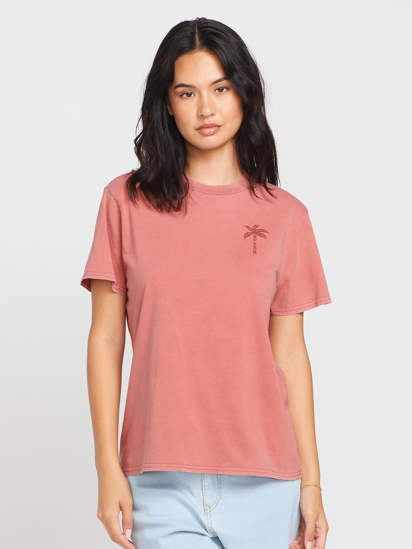 Lock It Up T-shirt - MAUVE PINK