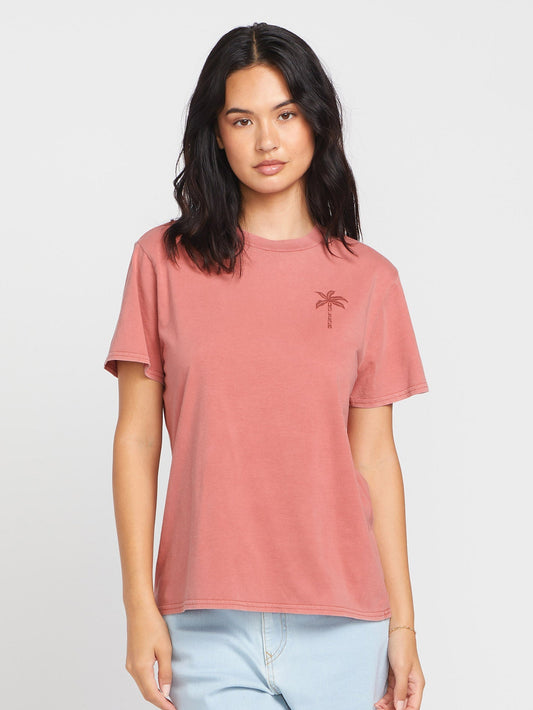 Lock It Up T-shirt - MAUVE PINK