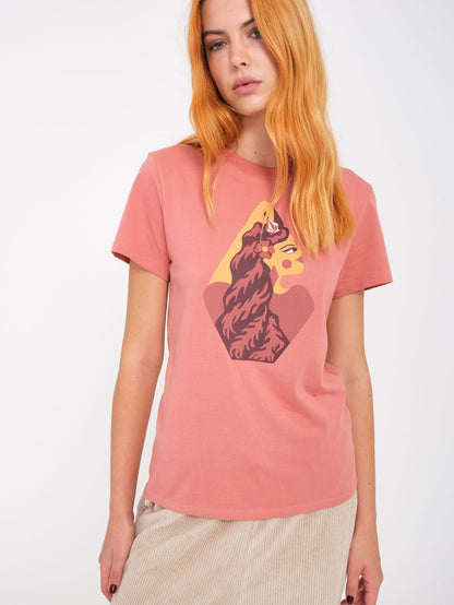 Radical Daze T-Shirt - MAUVE PINK