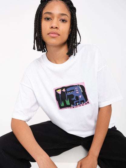 T-shirt Ride The Tee - WHITE