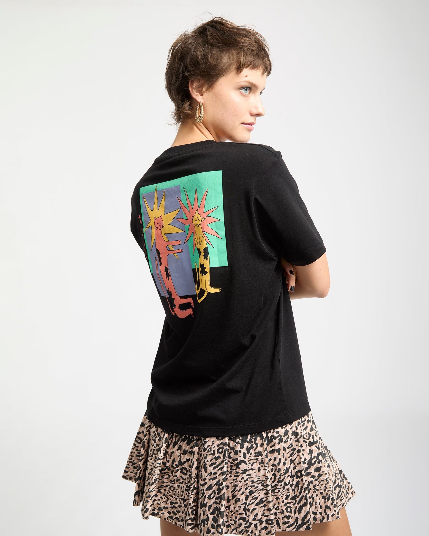 Radical Daze Up T-Shirt - Schwarz