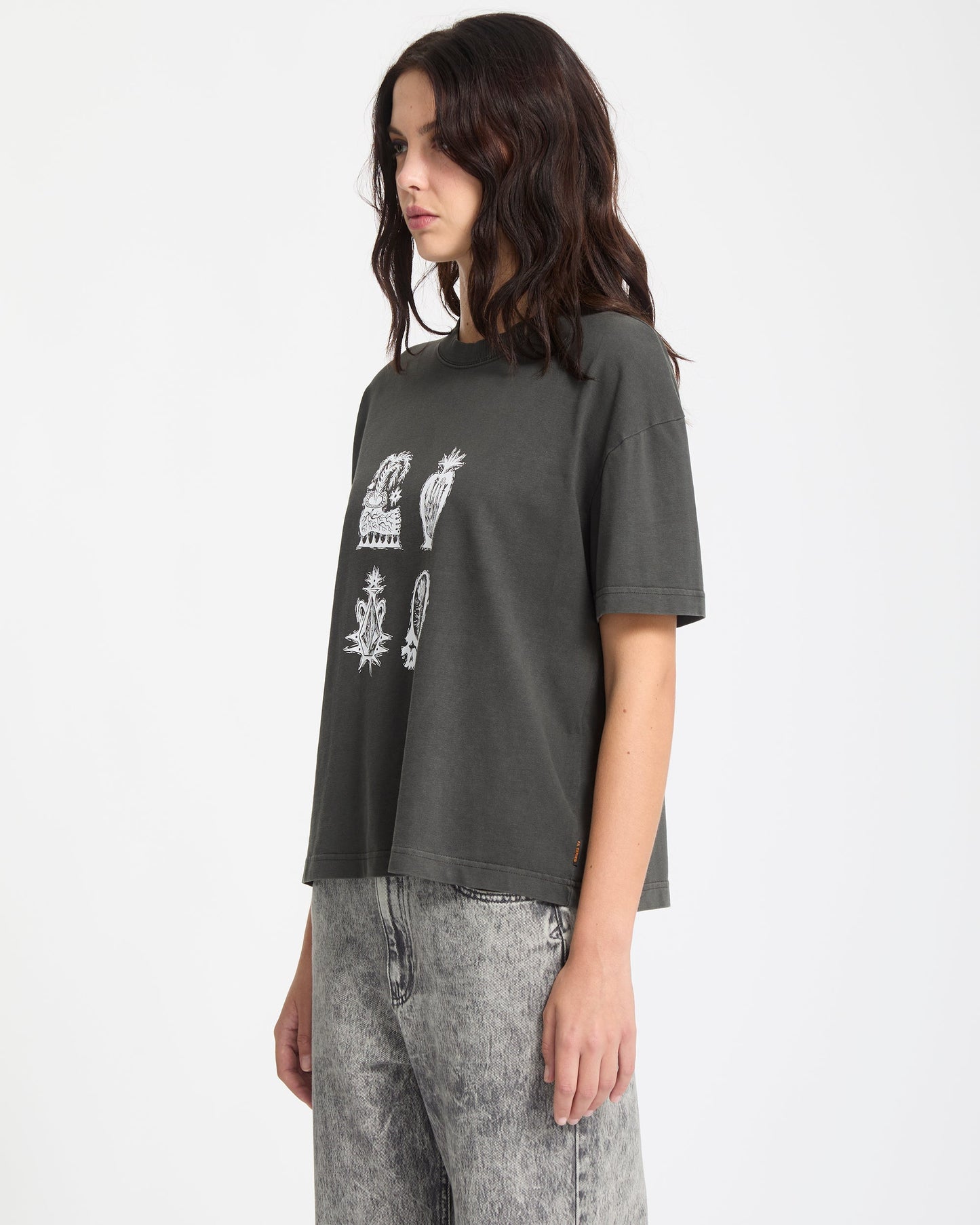 Vaderetro 1 T-Shirt - Vintage Schwarz