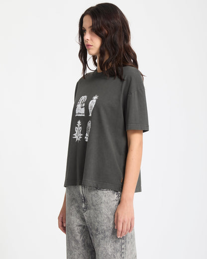 Vaderetro 1 T-Shirt - Vintage Schwarz