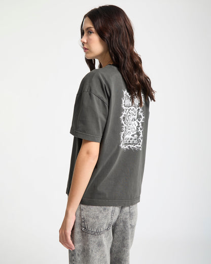 Vaderetro 1 T-Shirt - Vintage Schwarz