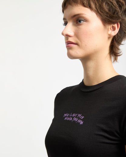 T-Shirt Moove On - Black