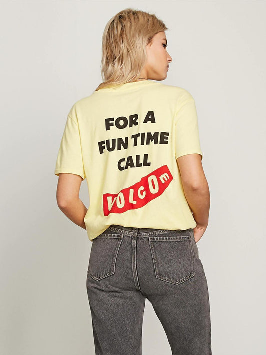T-shirt I'll Take Both Tee - Faded Yellow