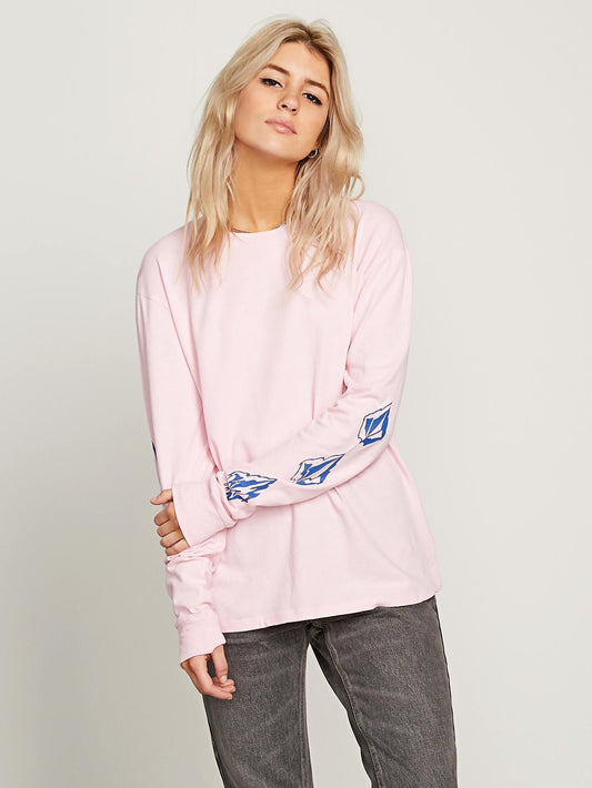 Arm me brat Langarm-T-Shirt – Faded Pink