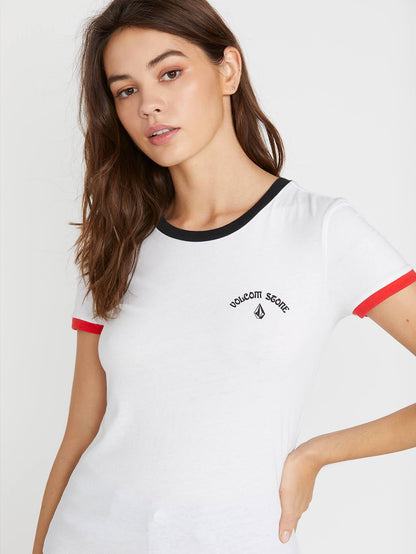 Go Faster Ringer - WHITE