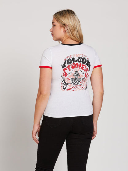 Go Faster Ringer - WHITE
