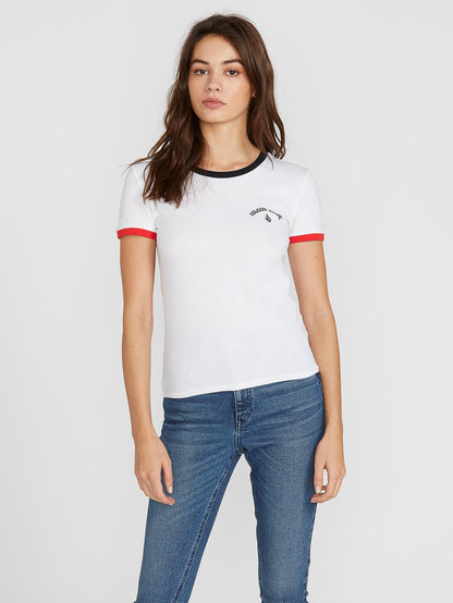 Go Faster Ringer - WHITE