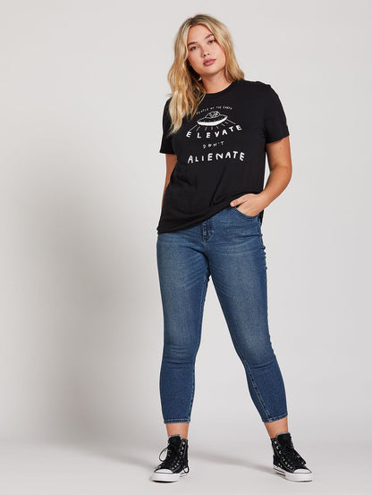 Micro Dayzed Bf T-Shirt - SCHWARZ