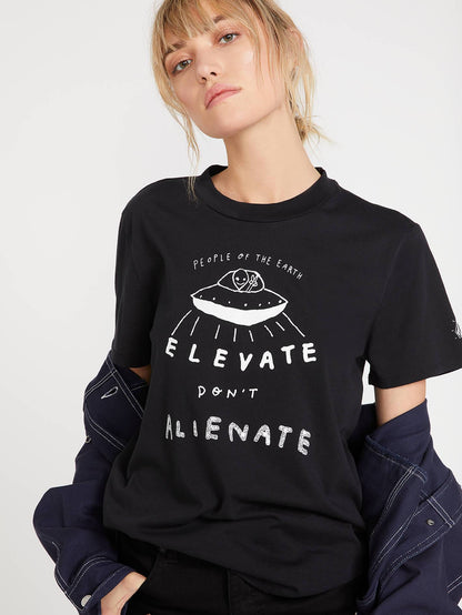 Micro Dayzed Bf T-Shirt - SCHWARZ
