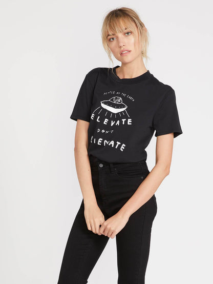 Micro Dayzed Bf T-Shirt - SCHWARZ