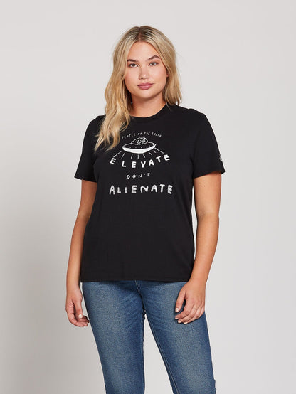 Micro Dayzed Bf T-Shirt - SCHWARZ
