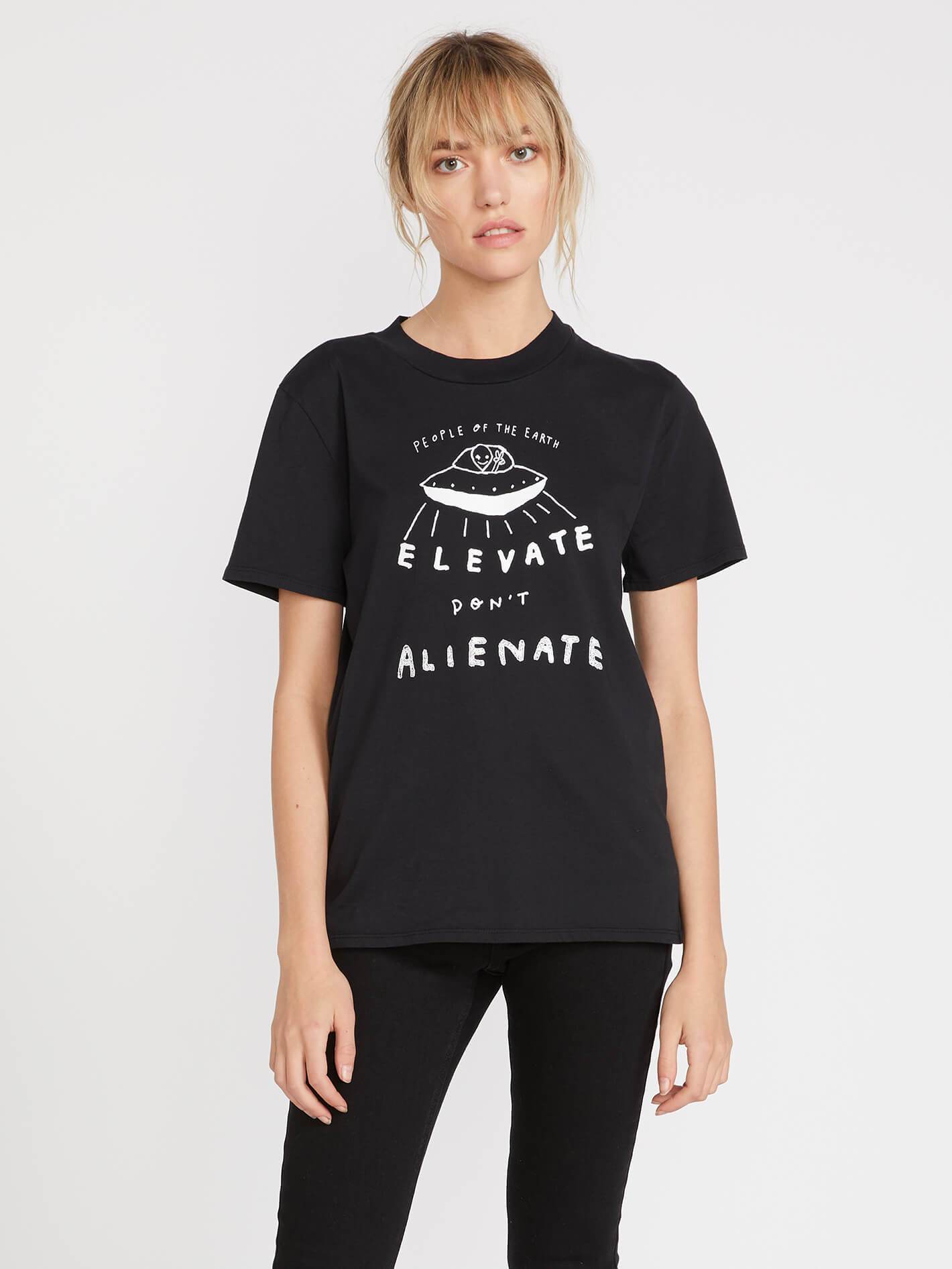 Micro Dayzed Bf T-Shirt - SCHWARZ