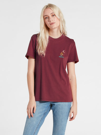 T-shirt Lock It Up - BARK BROWN