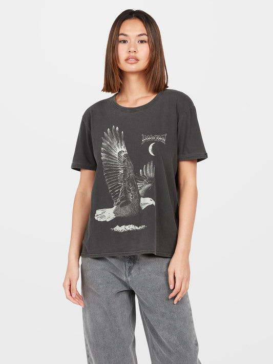 Truly Ringer T-Shirt - SCHWARZ